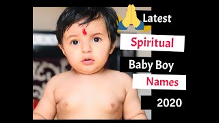 Spiritual Baby Boy Names बच्चे के लिए आध्यात्मिक नाम [upl. by Lyndsie567]