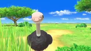 Poofesure WII Party U Ostrich Minigame Compilation Updated [upl. by Nerrad]