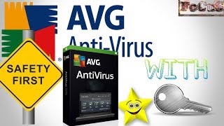 AVG Antivirus With Key  Antivirus with key 100 Working [upl. by Chud]