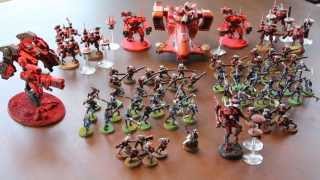 1700 point Tau Empire Army List and Tournament Performance [upl. by Schmidt]