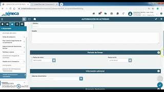 Gestión de las autorizaciones de actividades en Séneca actualización a enero de 2020 [upl. by Emiline]