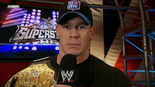 Todd Grisham interviews John Cena SmackDown 04242009 [upl. by Yi]