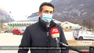 VARIANTE DI LONGARONE PER ORA PRONTA SOLO SULLA CARTA  16022021 [upl. by Anilyx41]