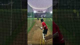 Smashing the Cricket Nets  Powerful Batting Skills on Display CricketSkills BattingNetsPractice [upl. by Ruhnke]