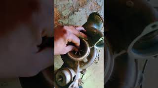 Volvo xc60 turbo charger change youtubeshorts mechancial volvo viralvideo [upl. by Alejo]