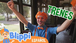 Blippi aprende sobre trenes [upl. by Sergio]