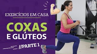 Exercícios em casa Treino para coxas e glúteos  Viver Bem [upl. by Ellemaj]