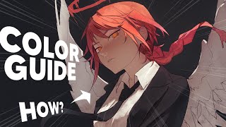 HOW I COLOR MY DRAWINGS  DIGITAL ART HACKS [upl. by Elokin]