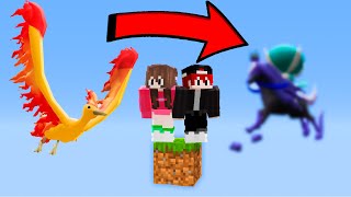 Fizemos Uma Troca em 1 Bloco no Minecraft Pixelmon [upl. by Sension]