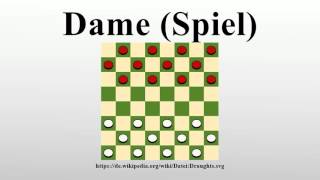 Dame Spiel [upl. by Theona]