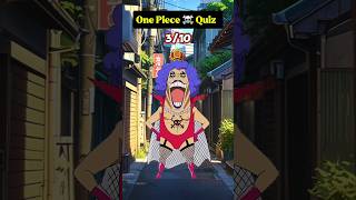 Can you name these one piece anime characters brainteasing quiz onepiece anime guess shorts [upl. by Neit727]