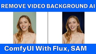 ComfyUI FLUX Replace Any Video Background with Flux Model Segment Anything 2 Workflow [upl. by Meuse365]