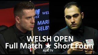 Mark Selby vs Hossein Vafaei W O 2019  Short Form [upl. by Wilen]