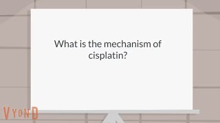 What is the mechanism of cisplatin [upl. by Halsted543]