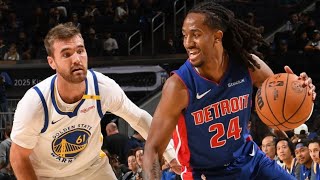 Detroit Pistons vs Golden State Warriors  Full Game Highlights  October 13 2024 NBA Preseason [upl. by Linders]