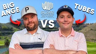 One Of Us Loses it… BADLY  🤦🏼‍♂️😂  Tubes v Ange  Salobre Golf 🏌️‍♂️💥 [upl. by Driscoll]