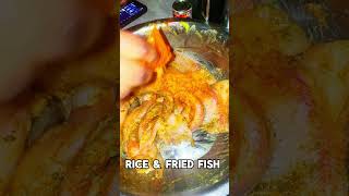 Cooking  rice amp fried fish [upl. by Nevag]