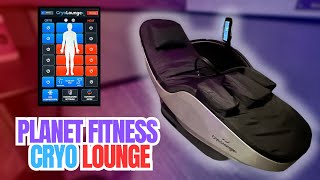 Planet Fitness CryoLounge NEW RECOVERY LOUNGE TUTORIAL [upl. by Annairam]