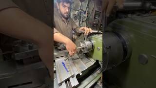 Long Shaft Polishing in File shortsfeed automobile lathmachine [upl. by Gurtner]