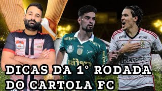 01 RODADA DO CARTOLA FC 2024  DICAS [upl. by Coop]