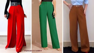 MUST HAVE TROUSERS amp PALAZZO PANTS IN EVERY WOMANS WARDROBE palazzo trouserdesign [upl. by Nimsay]