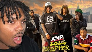 THIS IS THE BEST CYPHER THEY EVER DID AMP CYPHER 2024 REACTION [upl. by Roderigo739]