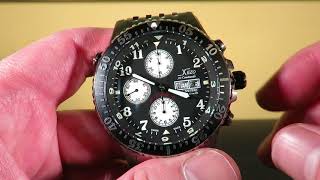 XEZO AIR Commando Chronograph Watch Review [upl. by Omixam]