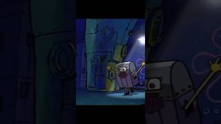 SpongeBob reaction to Wormy hiding in the mailbox [upl. by Eanahc320]