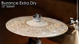 Meinl Cymbals Byzance Splashes Morph Demo [upl. by Nyvek]