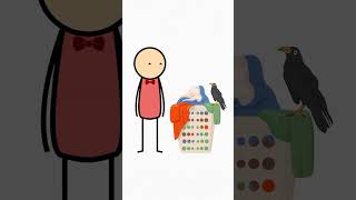 UNETHICAL business model  EVIL CROWS funny learning comedy animation business reels [upl. by Kcub444]