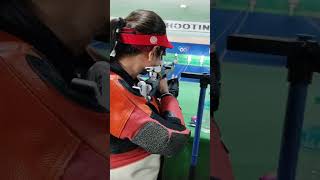 10m Air rifle shooting 🎯🏆rifleshooting trendingshorts youtubeshorts riflesport [upl. by Avruch]