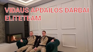 VIDAUS APDAILOS DARBAI apie šešėlinę siūlę ir angokraščius [upl. by Esmond641]