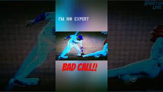 Dodgers vs Phillies  Did this BAD CALL change the outcome of the game mlb baseball [upl. by Cosimo]