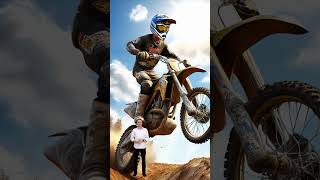 🏍️ Extreme Motocross Action 💥 shorts [upl. by Anselma]