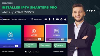 Comment installer lapplication IPTV Smarters pro [upl. by Berglund197]