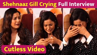 Shehnaz Gill Crying Cutless Interview After Sidharth Shukla Demise  Full Interview [upl. by Gone]