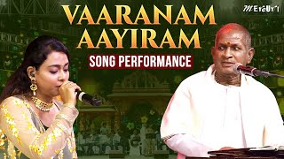 Vaaranam Aayiram Song Performance  Isaignani Ilaiyaraaja Concert  Ananya Bhat  Mercuri Foundation [upl. by Sacksen]