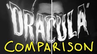 Dracula 1931 Trailer  Homemade Comparison [upl. by Vasileior]