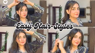 Quick Hairstyles for Busy Mornings hairstyle quickhairstyle hair [upl. by Einaj]