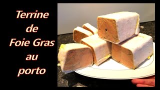 Terrine de foie gras au porto [upl. by Ajroj620]