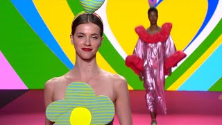 AfroFuturistic Explosion by Agatha Ruiz De La Prada Madrid SpringSummer 2024  FashionTV  FTV [upl. by Iahc]