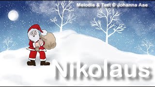 Nikolaus  Kinderlied zum Mitsingen ❄️☃️🎅🏼 [upl. by Sidnal]