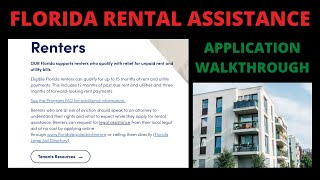 See If You Qualify For Florida Rental Assistance│Opportunities for Utilities and Rental Assistance [upl. by Calen]