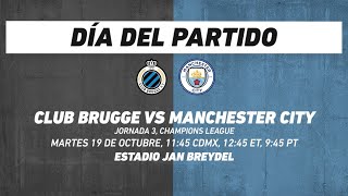 Club Brugge vs Manchester City Champions League [upl. by Nosille258]