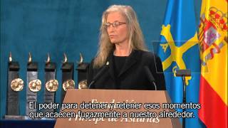 Discurso de Annie Leibovitz  Speech by Annie Leibovitz [upl. by Einhpad]