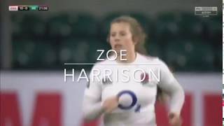 Zoe Harrison Rugby Highlights 201819 [upl. by Annavoig]