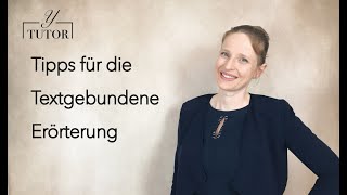 Textgebundene Erörterung  Kleine Tipps [upl. by Enaled701]