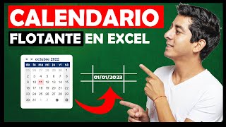 📆Insertar CALENDARIO FLOTANTE para seleccionar fechas en Excel [upl. by Aicsile]