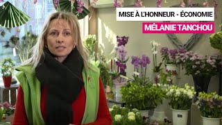 Mise à lhonneur  Economie  Mme Mélanie Tanchou gérante de la boutique Miss Jany Fleurs [upl. by Etiragram]