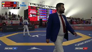 208 Round of 64 Men 68kg UKR R HODYMA MEX C SALDANA [upl. by Aim]